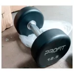 Mancuernas Redondas de Caucho de 15Kg