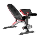 Banca Pesada Importada Regulable con Extensión y Flexión de Pierna + Biceps