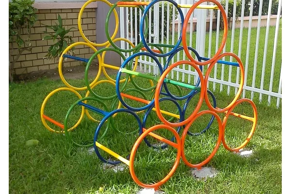 Jungla de Aros - Línea Parques, Parques Infantiles - Power Fitness Pro