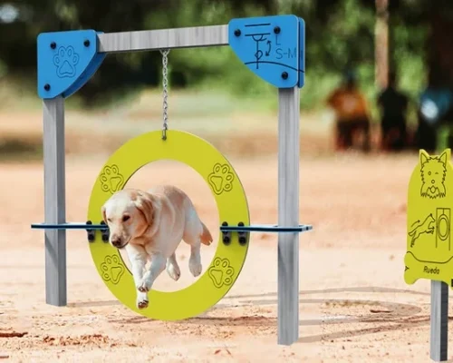 Rueda para Perros Rueda para Perros - Línea Parques, Parque de Mascotas - Power Fitness Pro