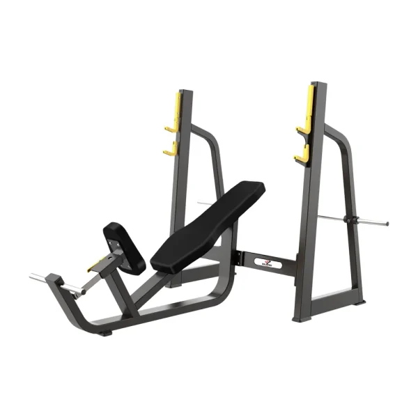Banco-Inclinado-Olimpico Banco-Inclinado-Olimpico - Pro2, Línea Profesional para trabajar pecho - Power Fitness Pro