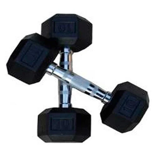 Mancuernas Hexagonales de 13Kg Mancuernas Hexagonales de 13Kg - Línea Hogar, Barras Discos y Pesas - Power Fitness Pro
