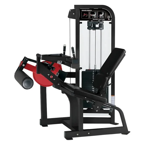 Máquina DE Femoral Sentado 100 KG Máquina DE Femoral Sentado 100 KG - Hamer, Línea Profesional para trabajar piernas - Power Fitness Pro