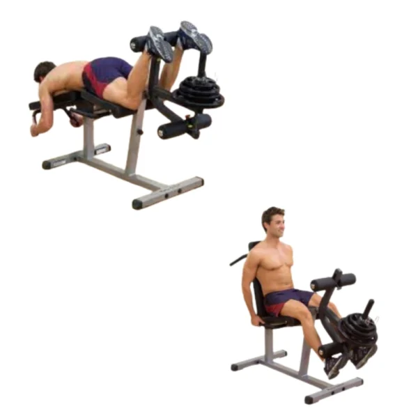 Máquina Extensión y Flexión de Piernas V.3000 - Línea Hogar, Mini Gimnasio - Power Fitness Pro