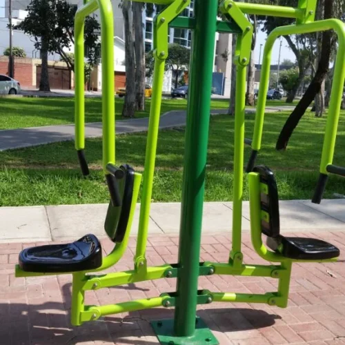 Prensa de Pecho - Línea Parques, Gimnasio para Parques para trabajar pecho - Power Fitness Pro