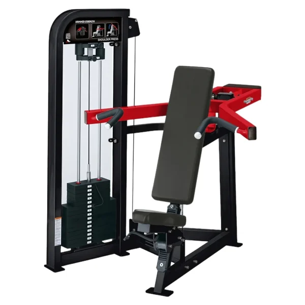 Press Hombros 80Kg - Hamer, Línea Profesional para trabajar hombros - Power Fitness Pro