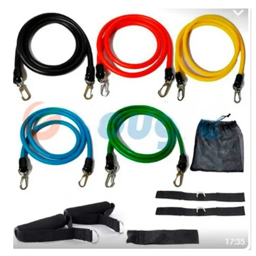 Set de Ligas de Resistencia 5 Niveles Set de Ligas de Resistencia 5 Niveles - Línea Hogar, Crossfit - Power Fitness Pro
