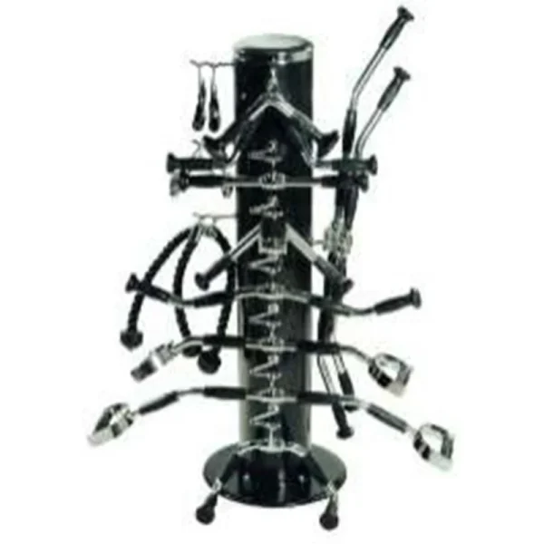 Soporte de Agarres - OKP, Línea Profesional para trabajar accesorios - Power Fitness Pro