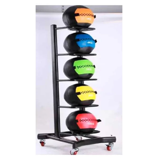 Soporte de Pelotas con Ruedas Soporte de Pelotas con Ruedas - Línea Hogar, Crossfit - Power Fitness Pro