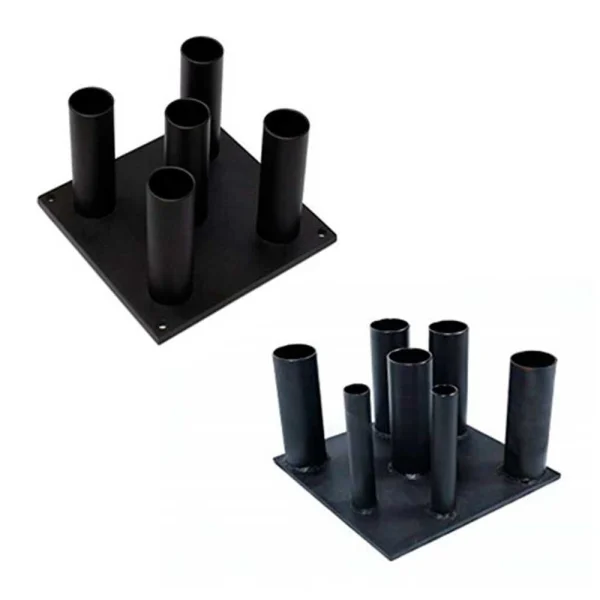 Soporte para 5 barras olimpicas Soporte para 5 barras olimpicas - Línea Hogar, Accesorios - Power Fitness Pro